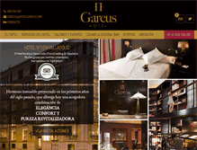Tablet Screenshot of hotelgareus.com